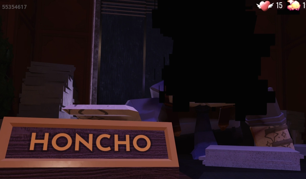 The Archives gameplay context in DOORS The Archives gameplay scene showing the Honcho area in DOORS